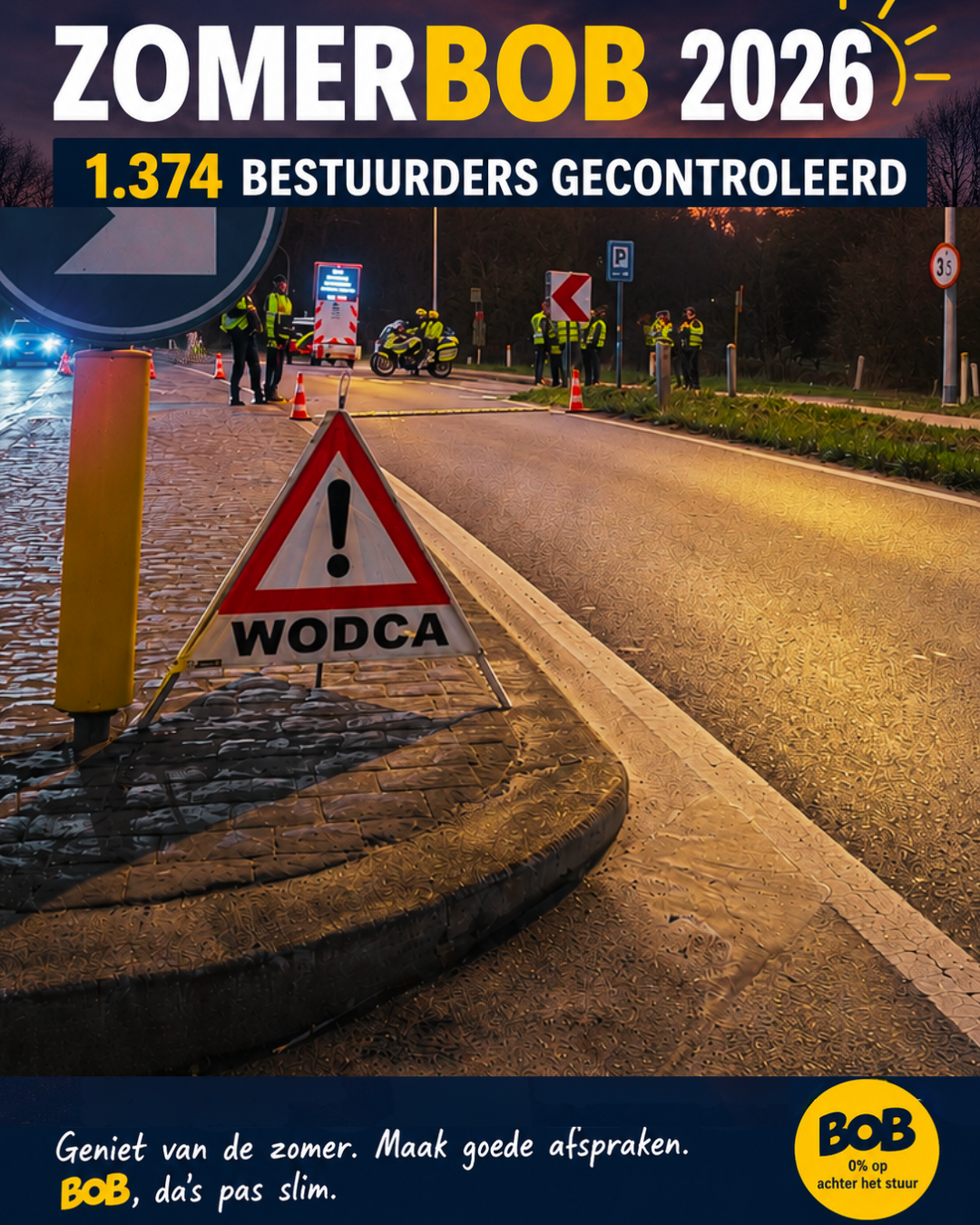 ZomerBOB-controle in Politiezone Noord